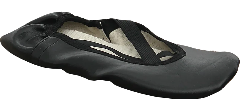 Black gymnastic shoes